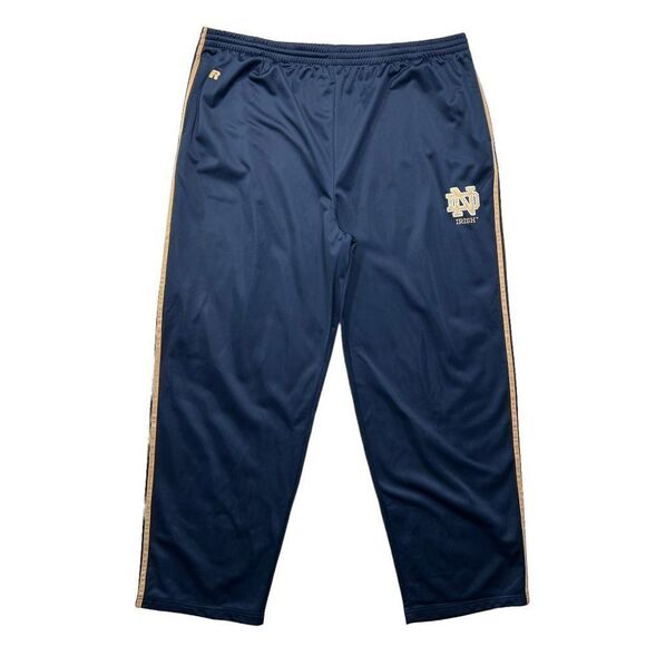 Russell Athletics Sweatpants Men's 2XL Notre Dame Irish Embroidered Track Pants - Picture 1 of 11